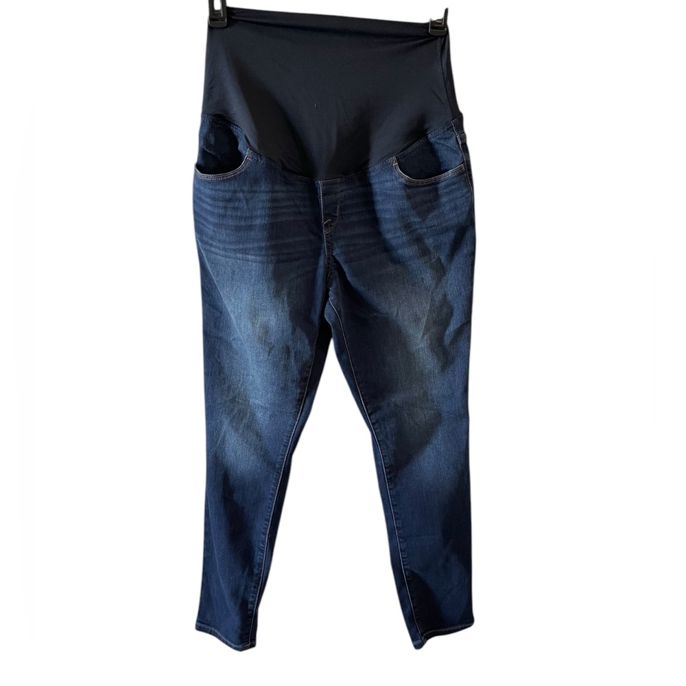 Isabel Maternity Crossover Panel Skinny Jeans 10